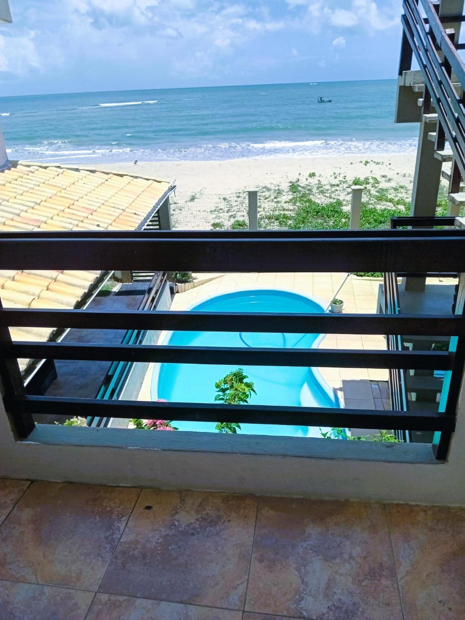 באיה דה טראיקאו Pousada Na Beira Do Mar מראה חיצוני תמונה